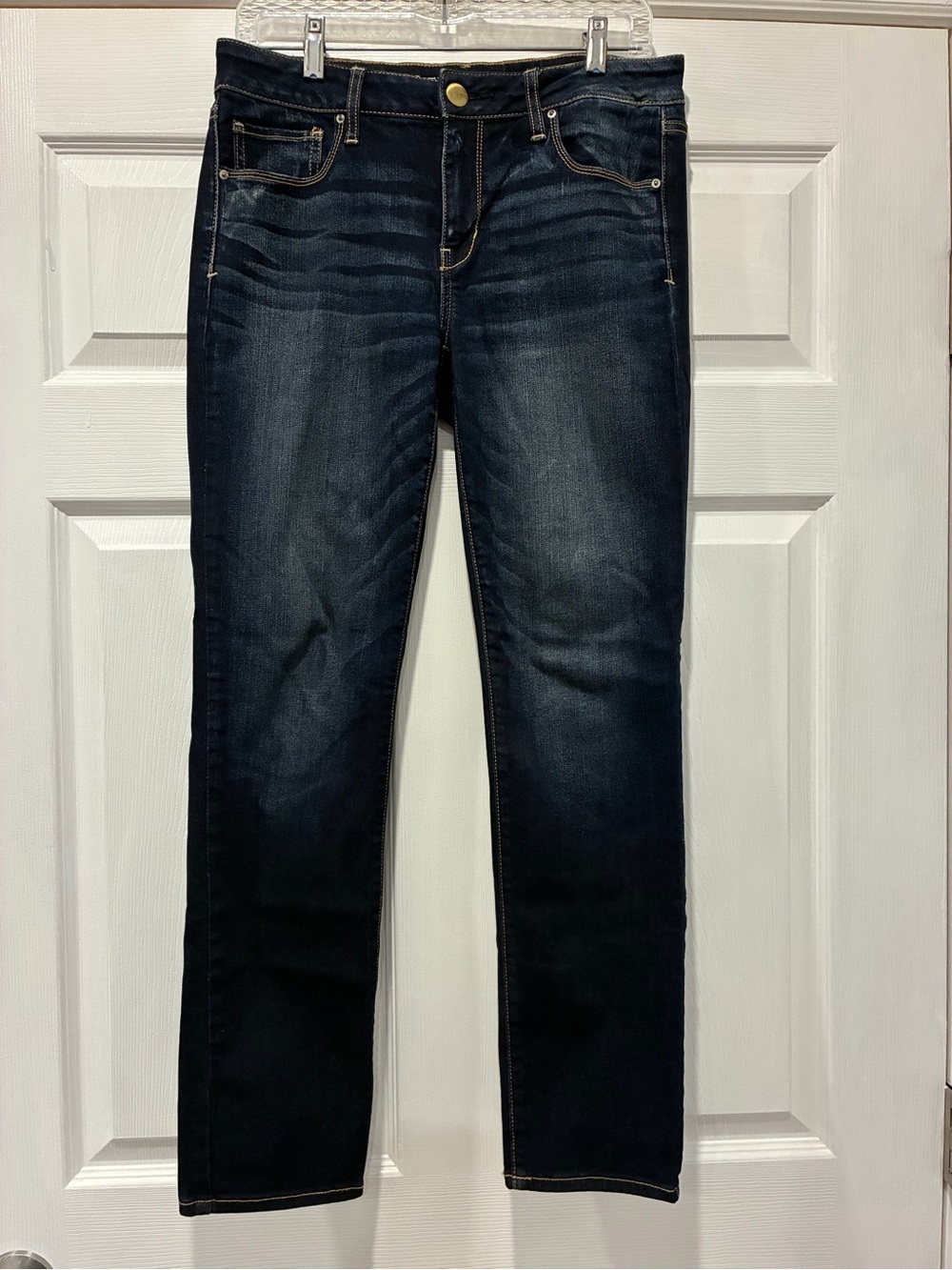 American Eagle Outfitters Dark Indigo Straight Leg Jeans